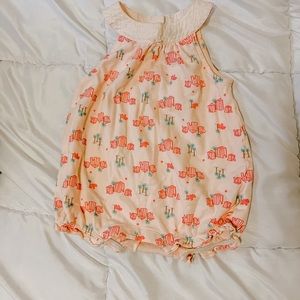 EUC - Janie and Jack bubble romper